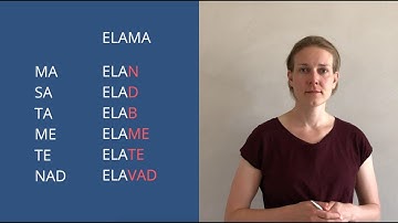 Learn Estonian Language: Present Tense (Part I)