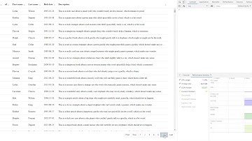 Tabulator test - Nodes leak without resizable columns