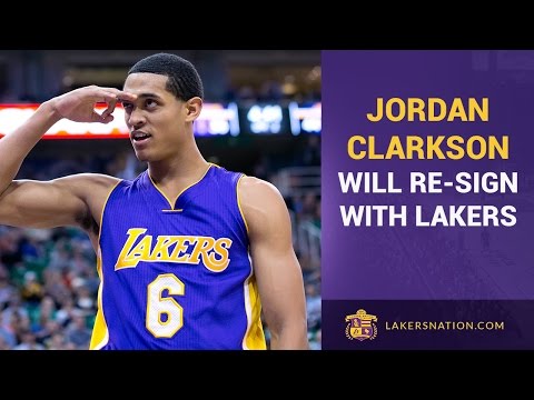 Jordan Clarkson Will Re-Sign With Lakers