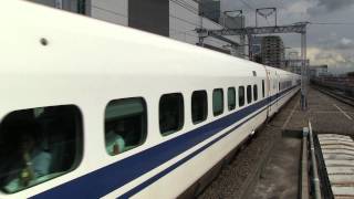 700系C1編成のぞみ325号＠新横浜駅
