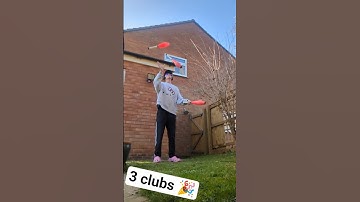 Fun little routine 👍 #juggling #juggler #juggle #circus #circusart #skills #tricks #fyp