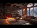 Mountain Cabin Calm ✨ Soft Piano Music for Study, Reading & Winter Relaxation