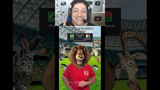 REACT COPA 2026: BRASIL X MADAGÁSCAR (Diogo Matheus) #shorts