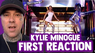 Rapper FIRST TIME REACTION to Kylie Minogue “Can’t Get You Out Of My Head” (Live Brit Awards 2002)