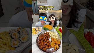Meals arranged by @LinandLen10 from spicy meatballs to spicy noodles Meals arranged by @LinandLen10 from spicy meatballs to spicy noodles