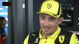 Charles Leclerc Thursday Driver Interview - F1 Italian Grand Prix 2022