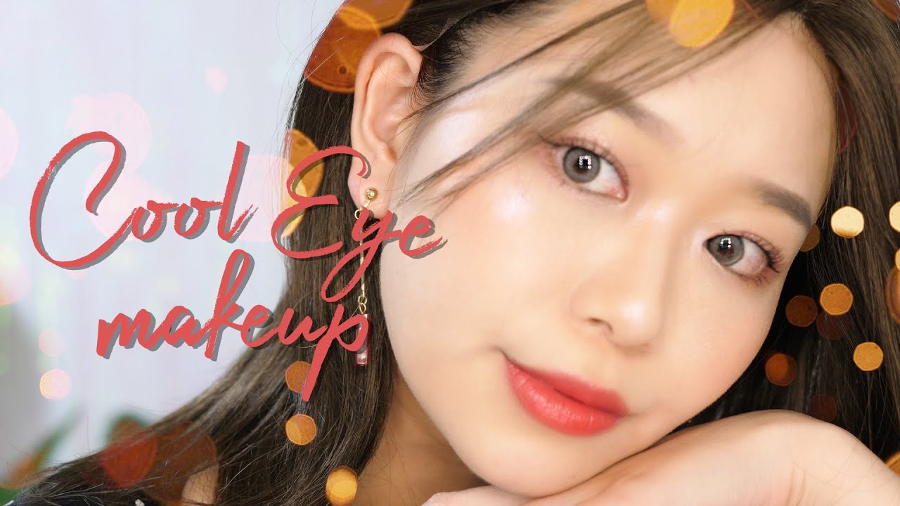 【解説しながら】大人クールメイク #赤リップ #ハネライン CoolMakeup by桃桃