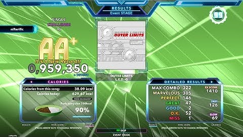 OUTER LIMITS (CSP-15) AA+ 959k (StepMania, Judge 6)