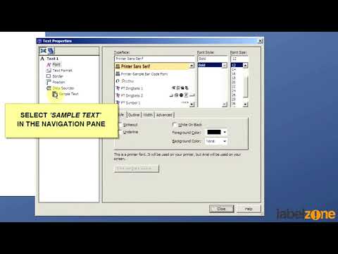 BarTender - How to Insert a Text box