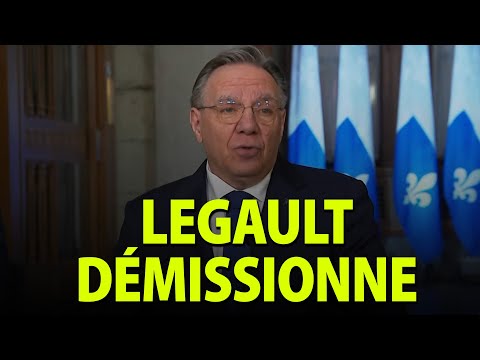 DÉMISSION DE FRANÇOIS LEGAULT Avec JEFF PLANTE ANDRÉ PITRE 