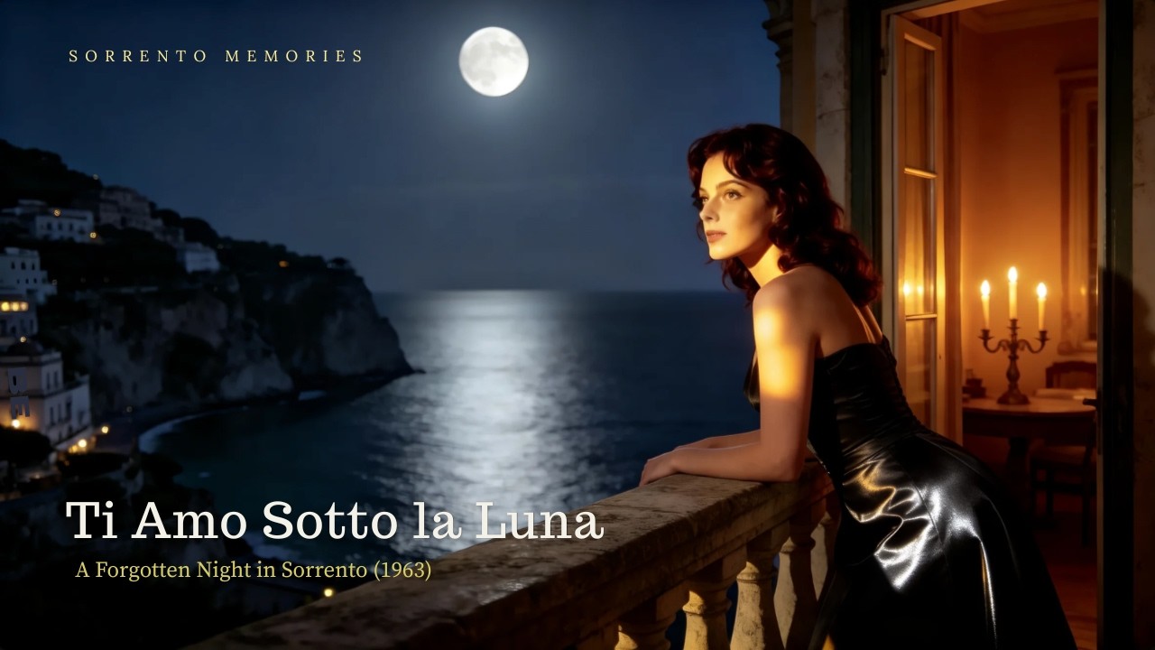 Ti Amo Sotto la Luna — A Forgotten Night in Sorrento | Vintage Italian ...