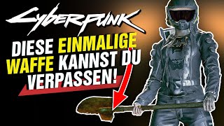 Dieses EINMALIGE WAFFE in CYBERPUNK 2077 kannst du verpassen! screenshot 3