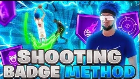 GET ALL YOUR SHOOTING BADGES IN 24 HOURS! EASY FASTEST SHOOTING BADGE METHOD IN NBA 2K22 MYCAREER!