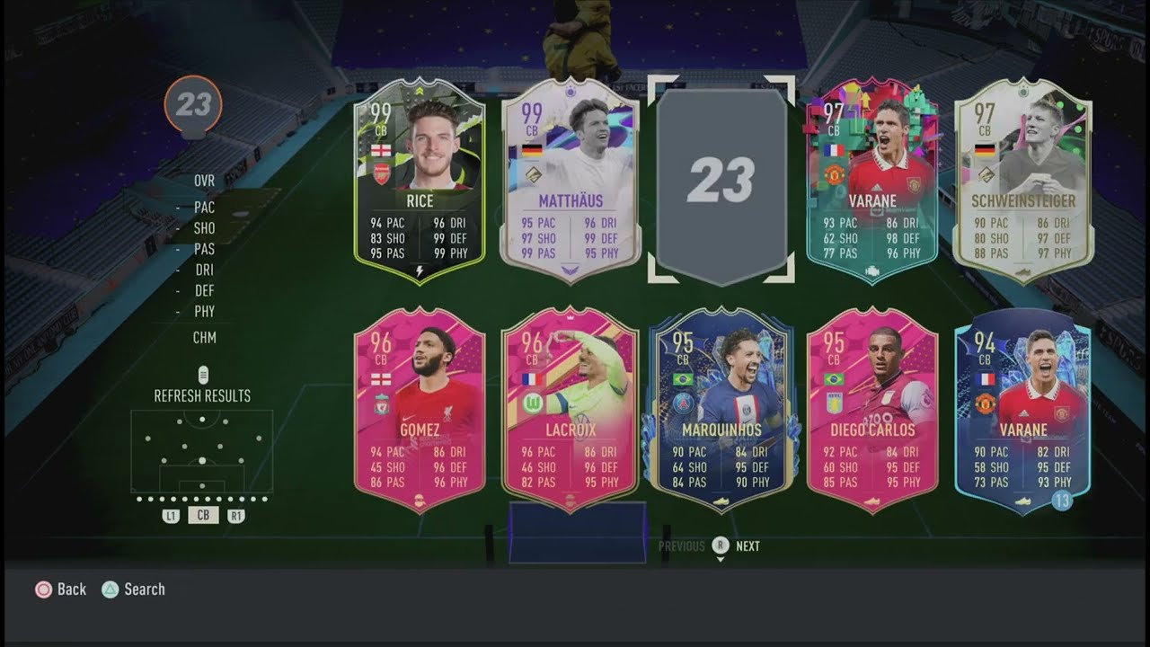 My Final Team In Fifa 23 (99 Rated)