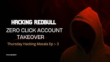 Zero-Click Account Takeover Explained | Command Injection in RedBull  & SSTI #ThursdayHackingMasala