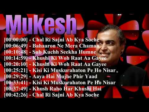 💖 Mukesh Greatest Hits 2026 | Romantic Songs, Timeless Bollywood Favorites & Beautiful Melodies