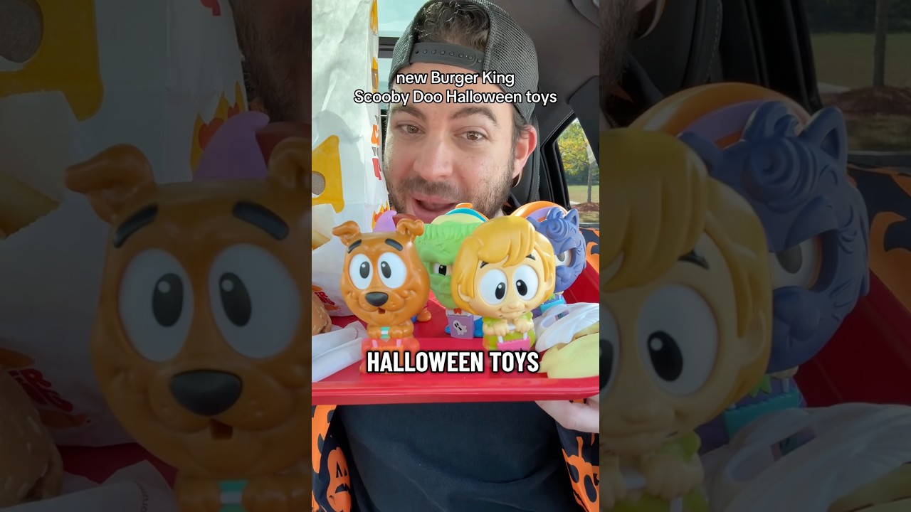 New Burger King Scooby-Doo Halloween toys 
