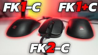 The NEW ZOWIE FK1-C, FK2-C and FK1+-C Reviews!