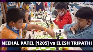 Young Talent Of Navsari Neehal Patel Wins U13 - Monsoon Cup 2021 Neehal Patel Vs Elesh Triparhi
