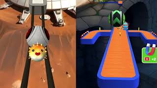 Sky rolling ball & Ball run hard level screenshot 5