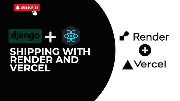 React & Django Tutorial: Shipping Backend and Frontend with Render and Vercel web app | Part 8