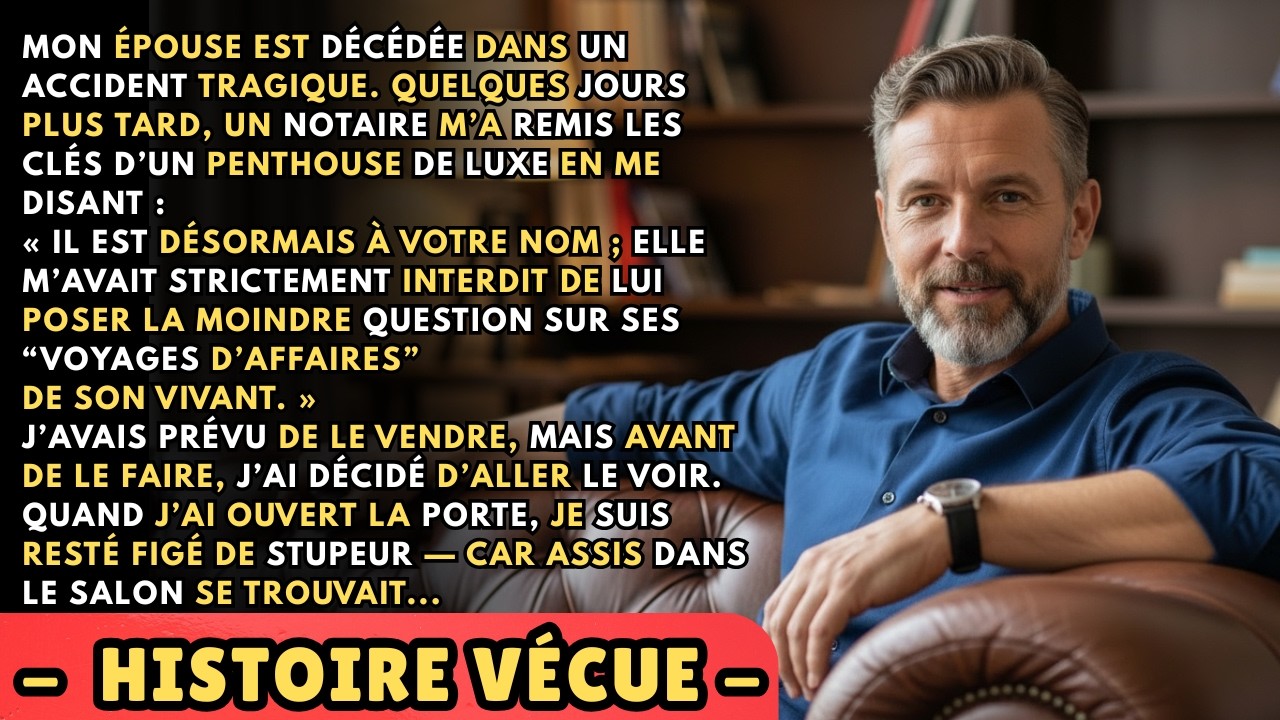 Ce matin-là, en ouvrant le placard de la salle de bain, j’ai trouvé une petite boîte en bois que je n’avais jamais vue. Dedans, une clé et une lettre écrite de la main de ma femme, morte trois...