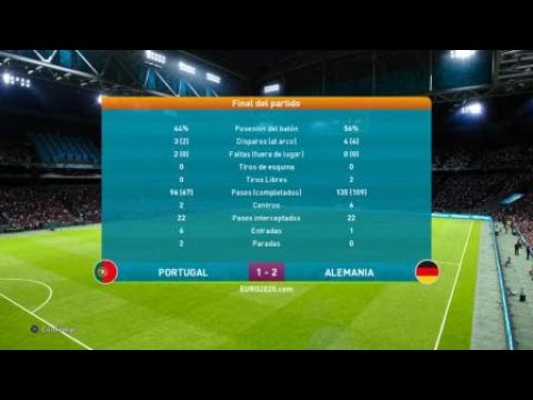 Portugal 1-2 Alemania EURO 2021 - YouTube