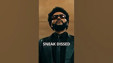 The Weeknd Sneak Dissed Drake 😳