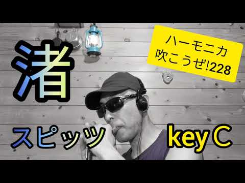 渚/スピッツ  ハーモニカ吹こうぜ!  ささやく冗談でいつも♪