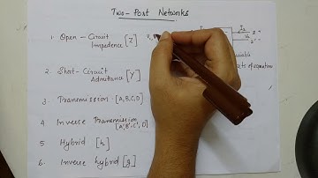 Two port Networks Intro|| KTU EC Network Theory|| KTU EEE Circuits and Network