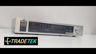 : JVC T-K100 Stereo Tuner (1983) - First Look & Demo!