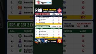 RRB JE Exam Preparation 2026 | RRB JE Exam Date |Online Test Series 2026 #rrb #je #exampreparation
