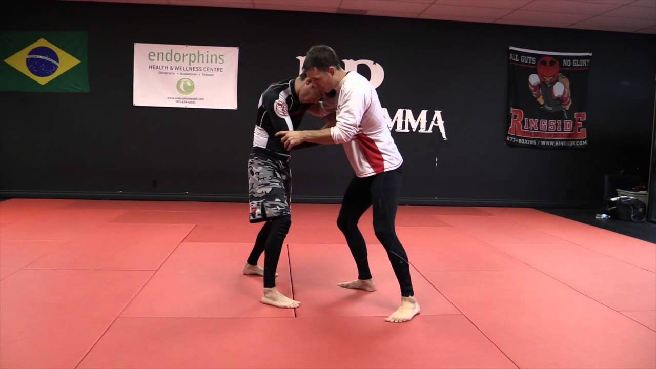 Chris Prickett Wrestling For MMA: Over/Under Clinch to Duck Under - YouTube