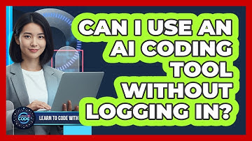 Can I Use An AI Coding Tool Without Logging In?