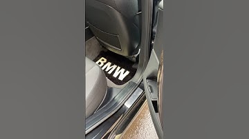 フロアマットをタフティングのラグを敷いてみた。 #タフティング #tuftinggun #tufting #tuftingcarpet #bmwlovers