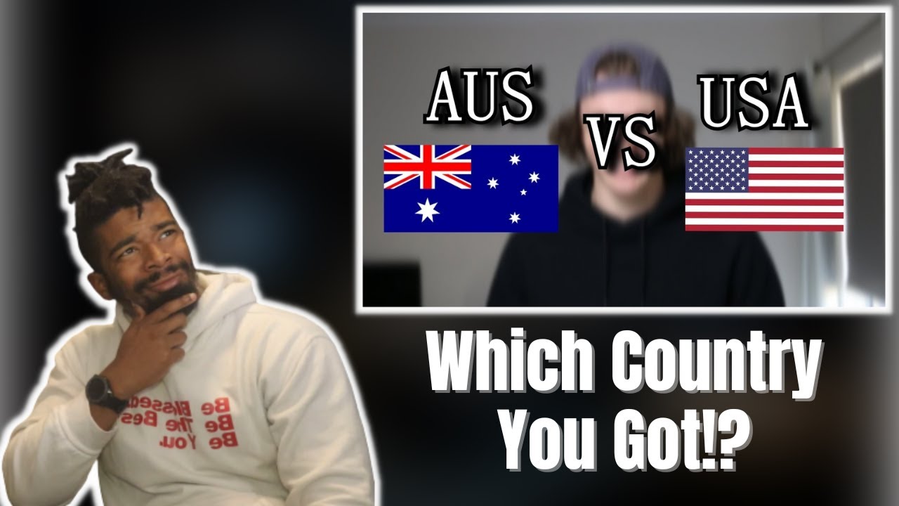 AMERICAN REACTS TO Australia Vs America | Which Country Is Better ...