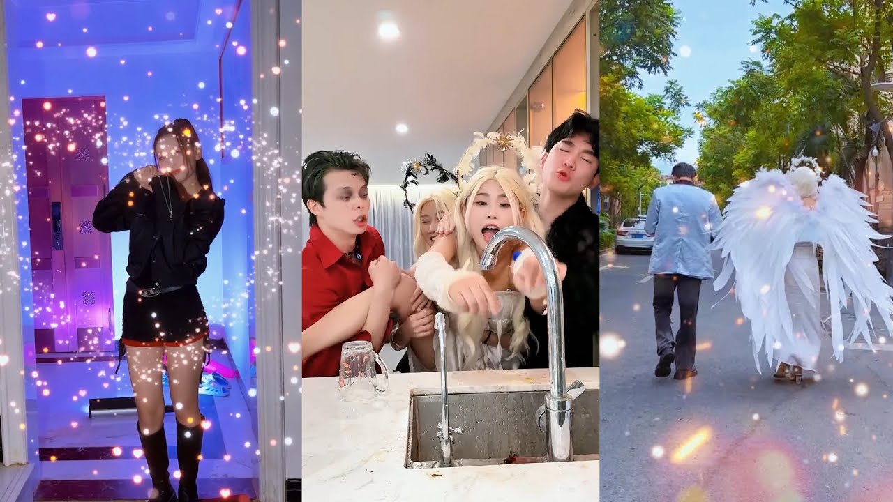 大家为什么都不让白天使用水？#天使 #小丑 #超人不会飞