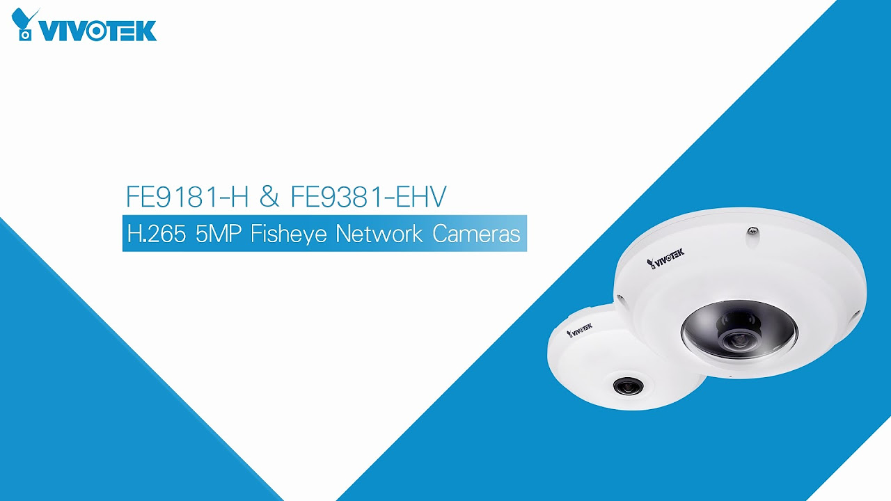 VIVOTEK's FE9382-EHV-v2 6MP Fisheye Camera with Built-In Analytics