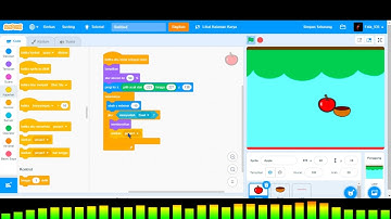 Cara Membuat Game catch the apple di scratch