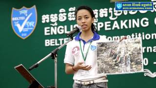 55- BELTEI IS English Speaking Contest 2015 4th (1st Place, ESL Level 12) in Cambodia screenshot 3