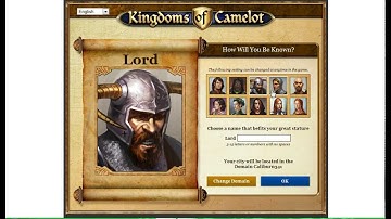 Kingdom of Camelot (Facebook) Gameplay