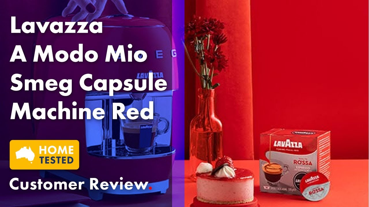 Smeg x Lavazza Capsule Coffee Machine Release