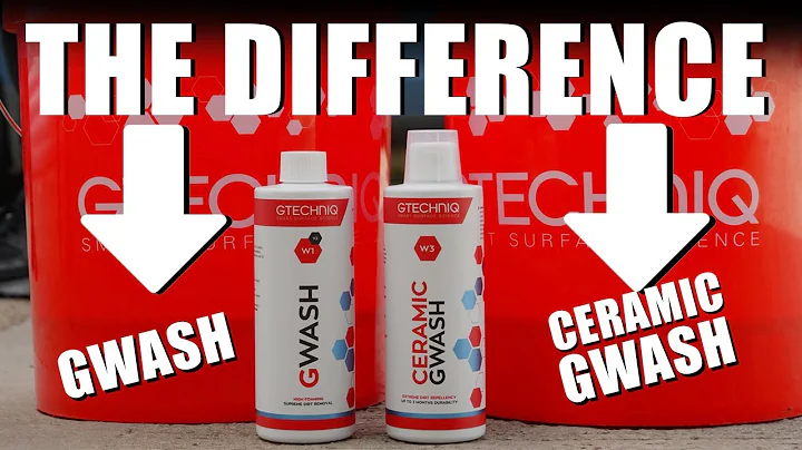 The Difference Between Gtechniq's Ceramic GWASH and GWASH
