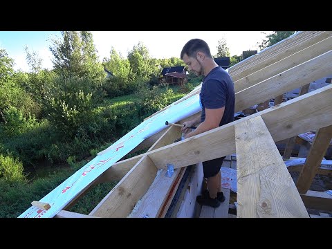 КРОВЛЯ на доме своими руками | Монтаж металлочерепицы