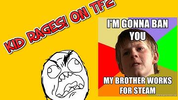 TF2: KID RAGES IN MVM|| (Youtube,Rage, Small Penus, Math, Crap at MvM)