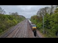 90021 Donald Malcolm leading 1Z90 KGX - EDB with 67007 & a Grand Central 180 all passing St Neots