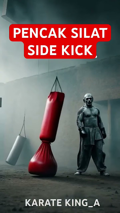 PENCAK SILAT SIDE KICK🥷🤺#ytshorts #shortsvideo #trending #trendingshorts #india