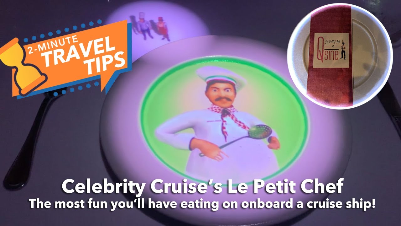 Le Petit Chef Specialty Dining on Celebrity Cruises. Most fun you'll
