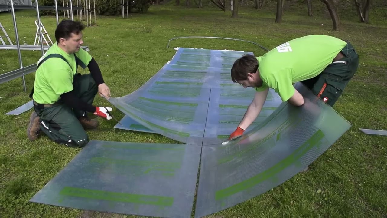 Sastavljanje plastenika Gardentec Classic