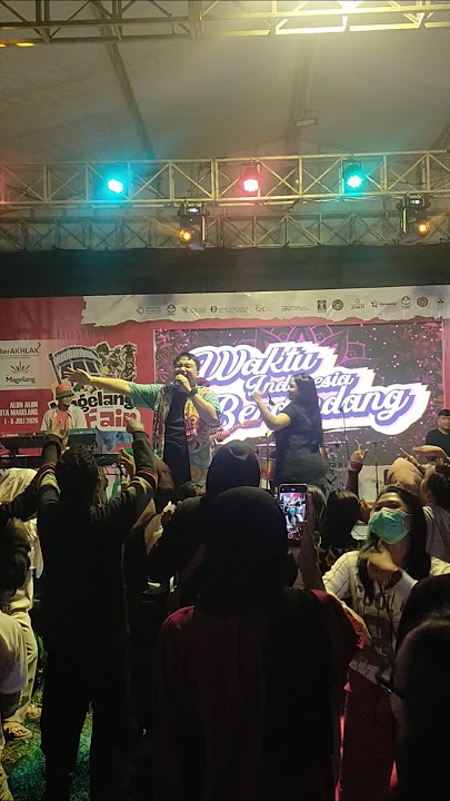 Waktu Indonesia Berdendang Ft. Lala Atila di Alun Alun Magelang #shorts